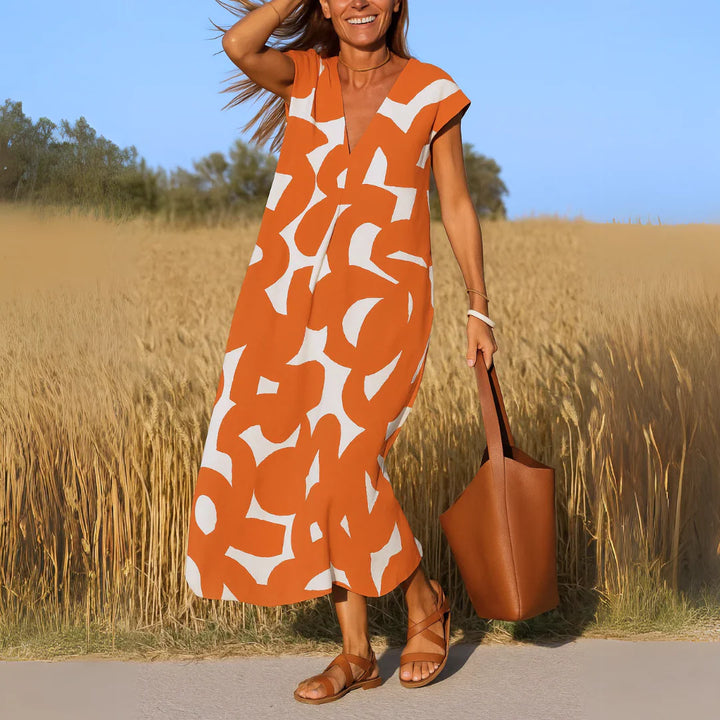 Nuria™ | Vestido calados minimalista