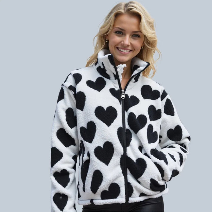 Diana™ | Chaqueta Reversible Corazones
