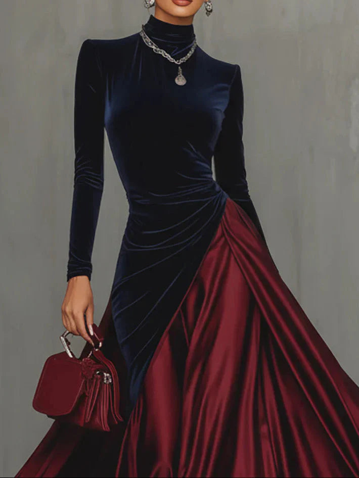 Clara™ | Vestido satén fluido