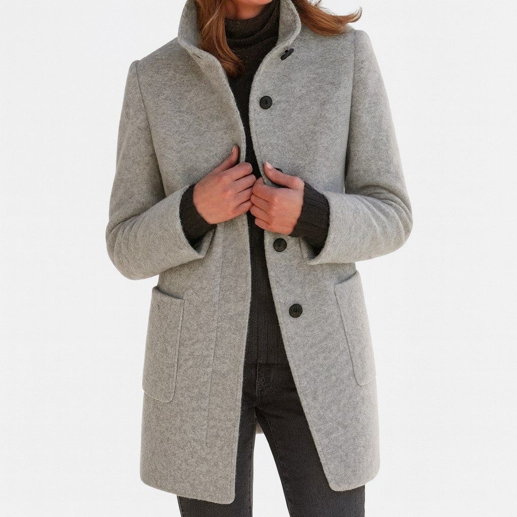 Lola™ | Chaqueta cuello alto mujer