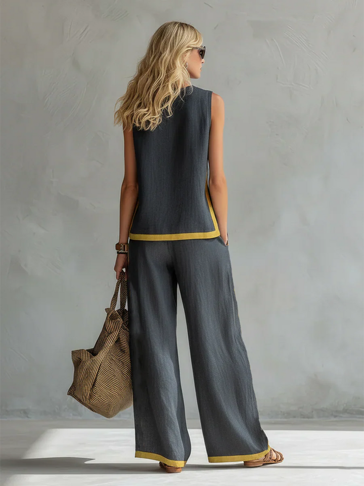 Blanca™ | Conjunto minimalista de dos piezas