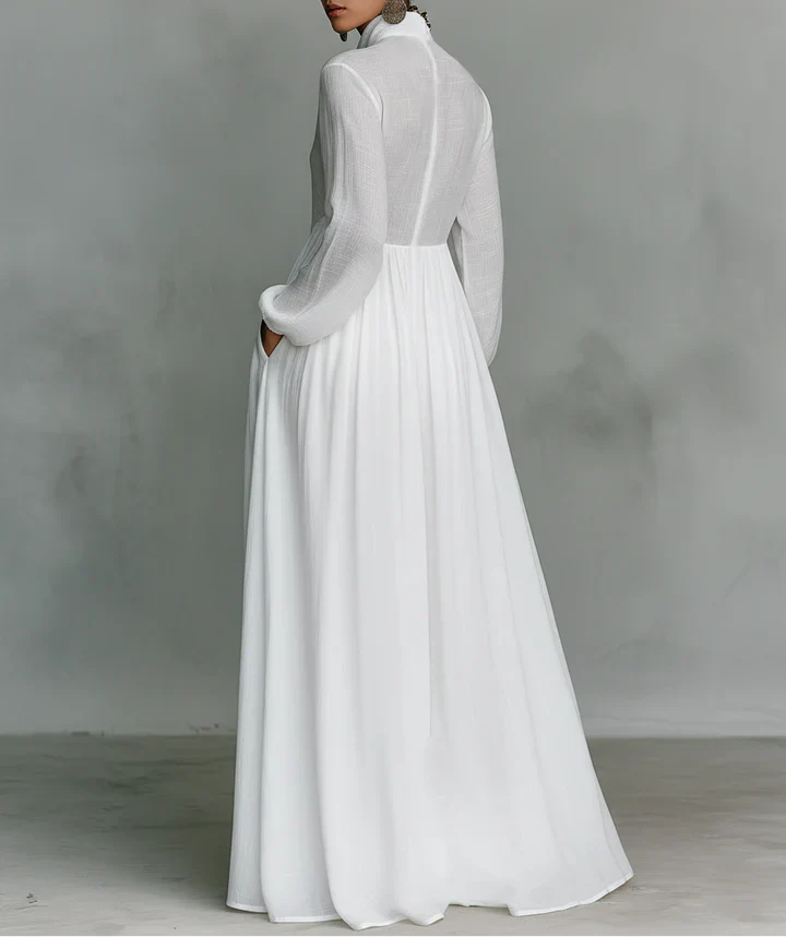 Sofía™ | Vestido plisado minimalista