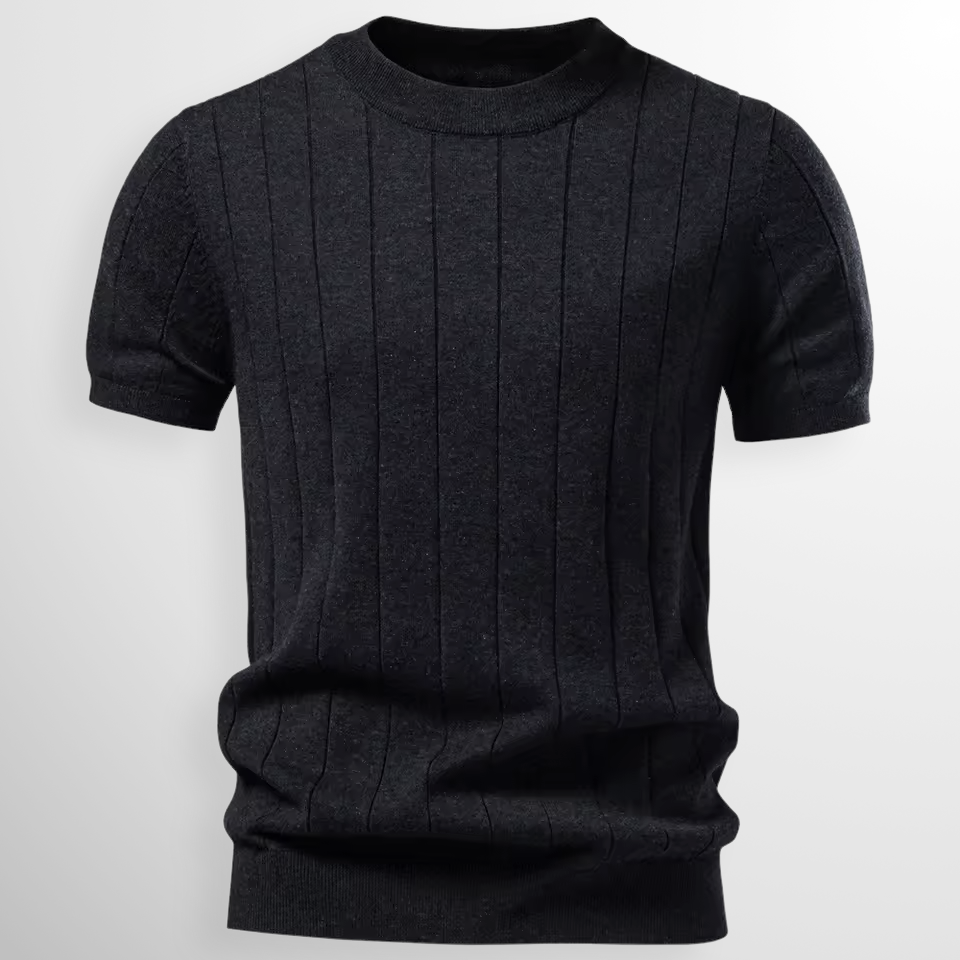Celia™ | Camiseta canalé premium