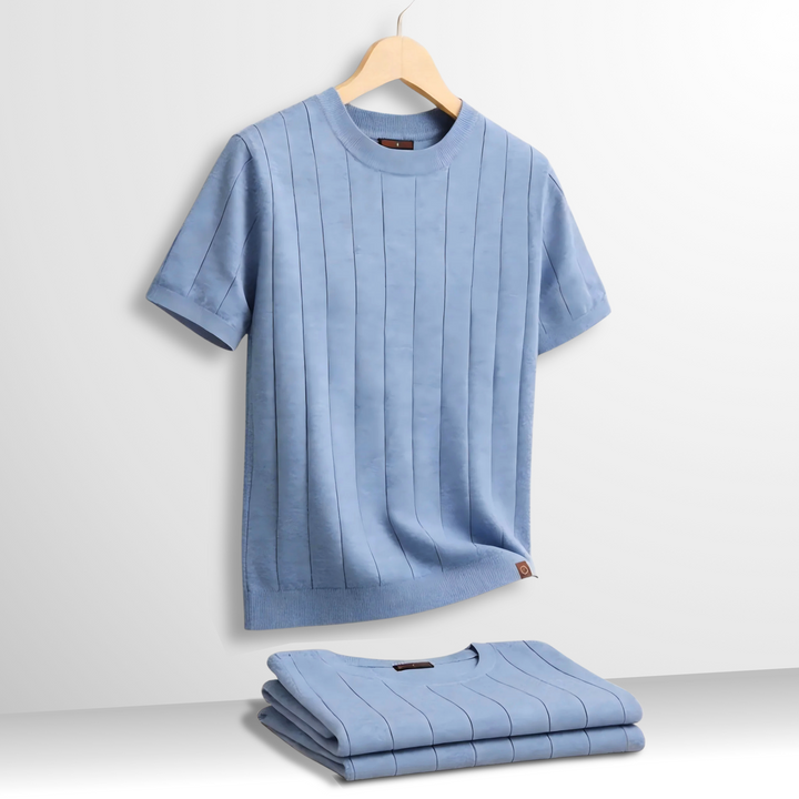 Celia™ | Camiseta canalé premium