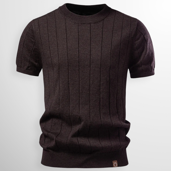 Celia™ | Camiseta canalé premium
