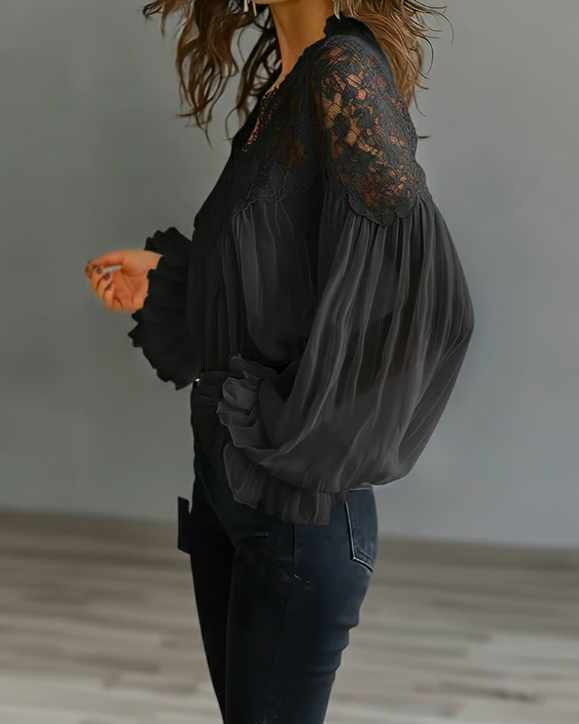 Carmen™ | Blusa encaje floral
