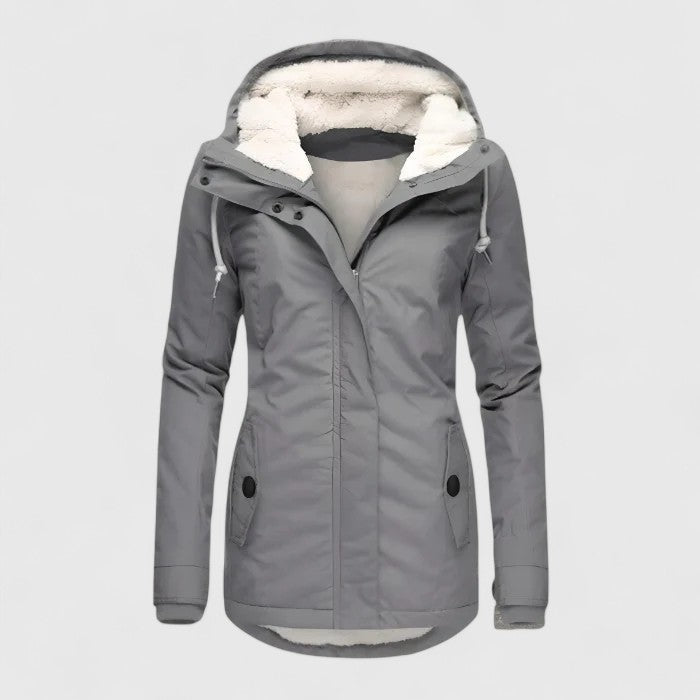 Rosa™ | Abrigo impermeable minimalista