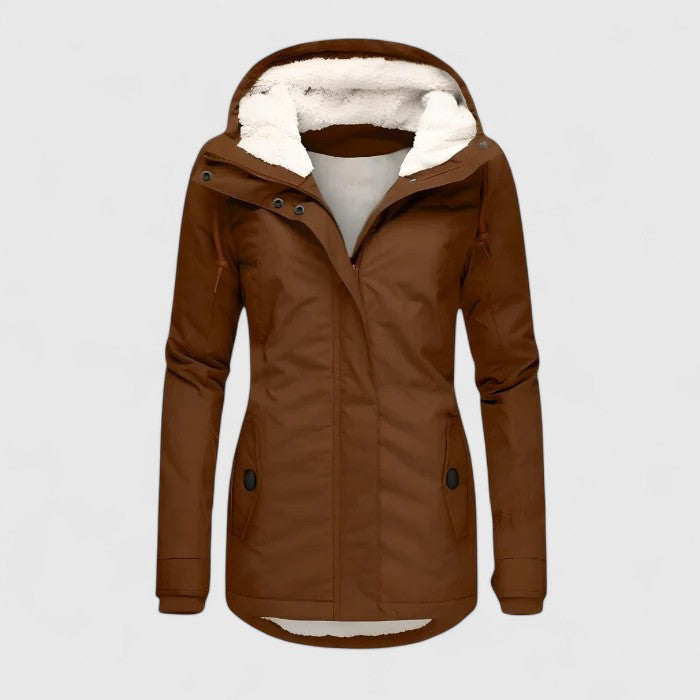 Rosa™ | Abrigo impermeable minimalista