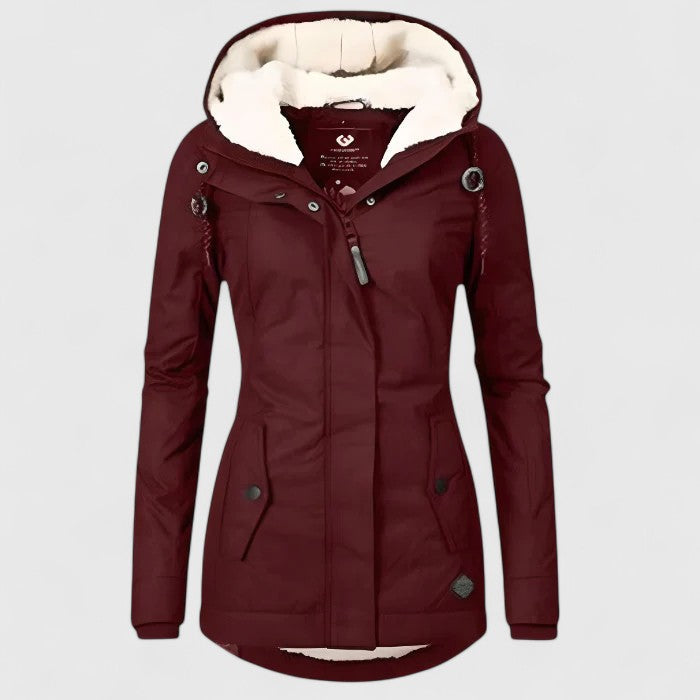 Rosa™ | Abrigo impermeable minimalista
