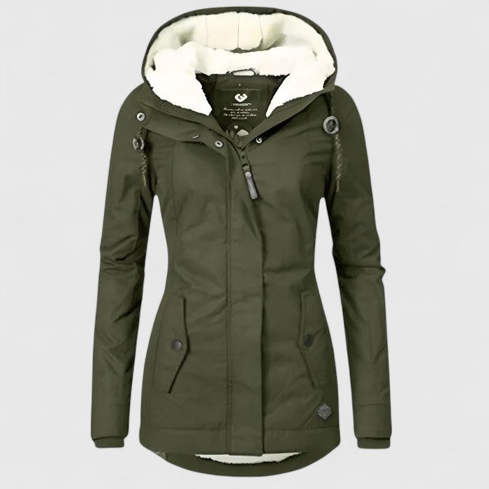 Rosa™ | Abrigo impermeable minimalista
