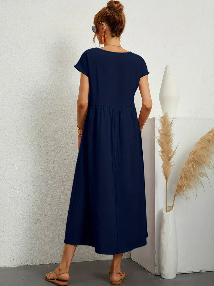 Alicia™ | Vestido midi fluido elegante