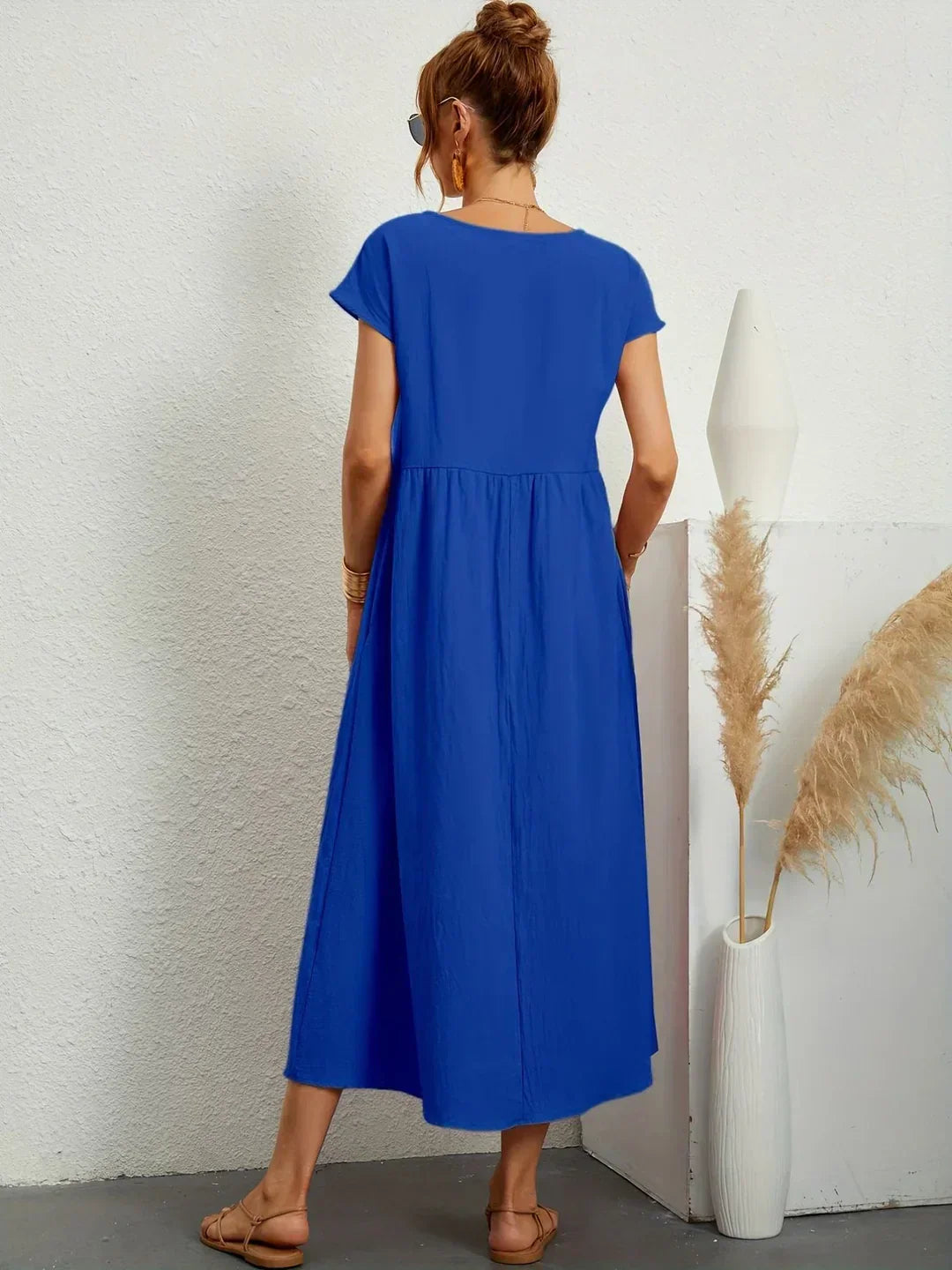 Alicia™ | Vestido midi fluido elegante