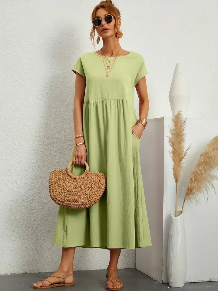 Alicia™ | Vestido midi fluido elegante