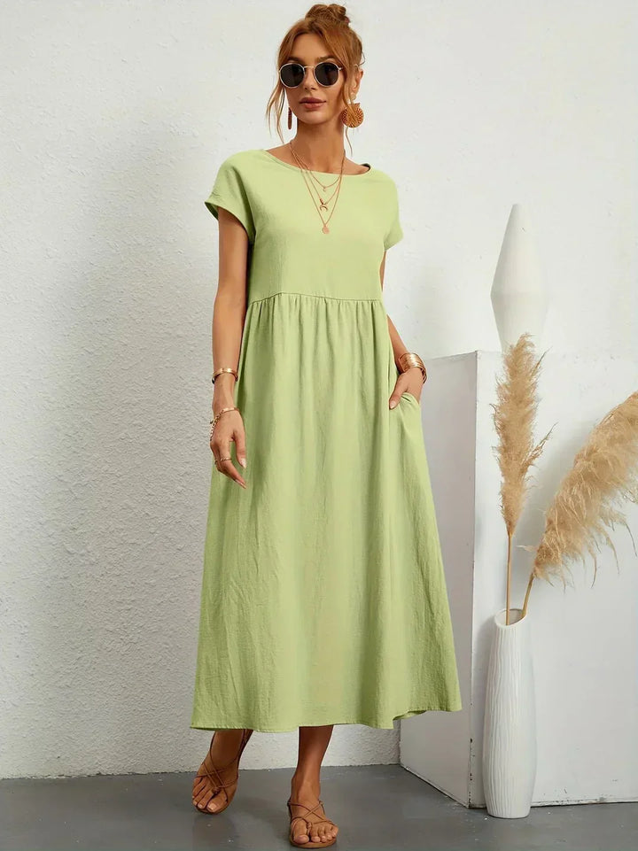 Alicia™ | Vestido midi fluido elegante