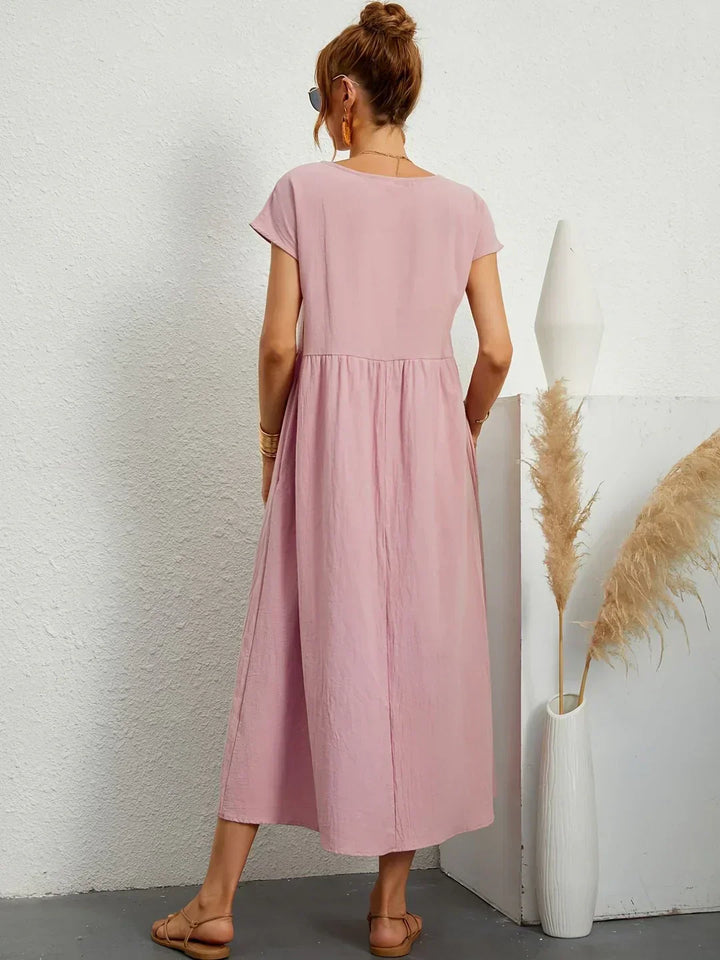 Alicia™ | Vestido midi fluido elegante