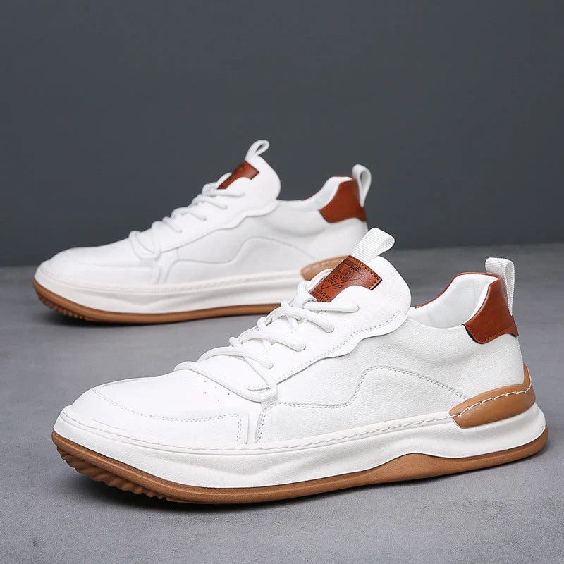 Laia™ | Zapatillas de piel sintética noble