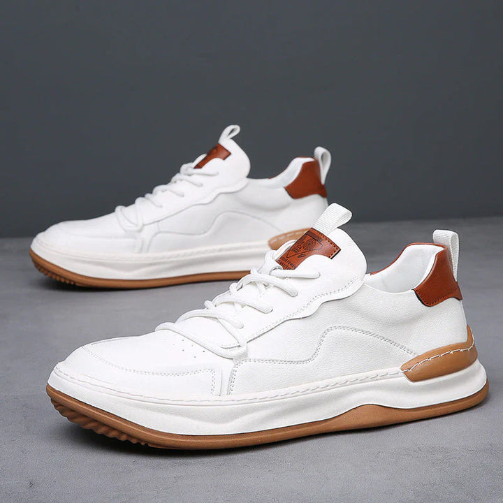 Laia™ | Zapatillas de piel sintética noble
