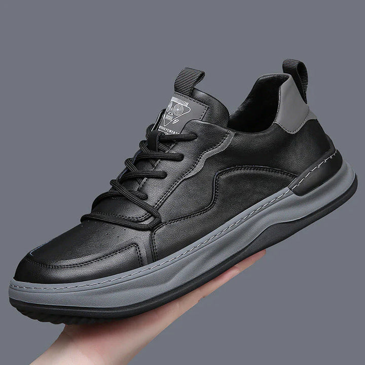 Laia™ | Zapatillas de piel sintética noble