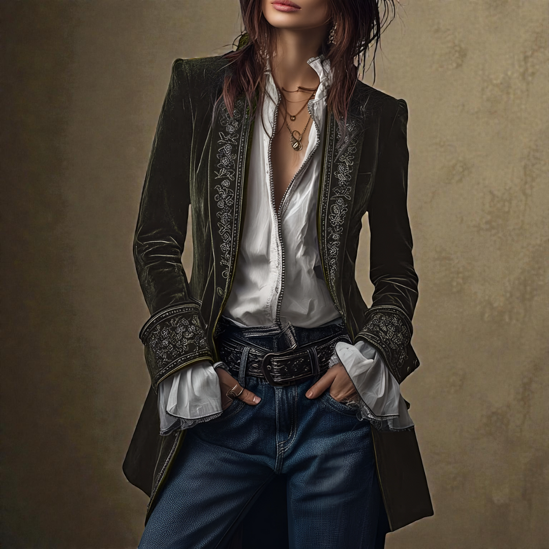Ana™ | Chaqueta Terciopelo Sintético
