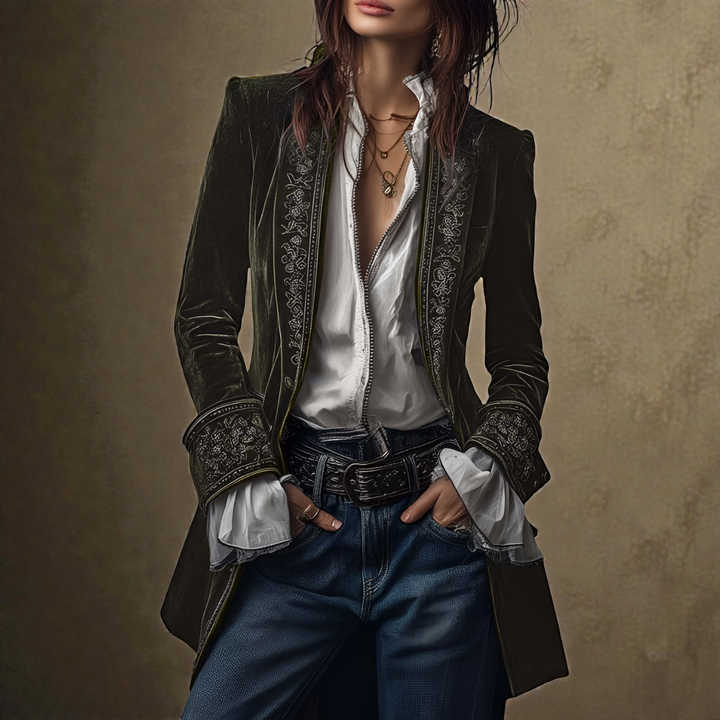 Ana™ | Chaqueta Terciopelo Sintético