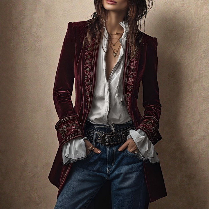 Ana™ | Chaqueta Terciopelo Sintético