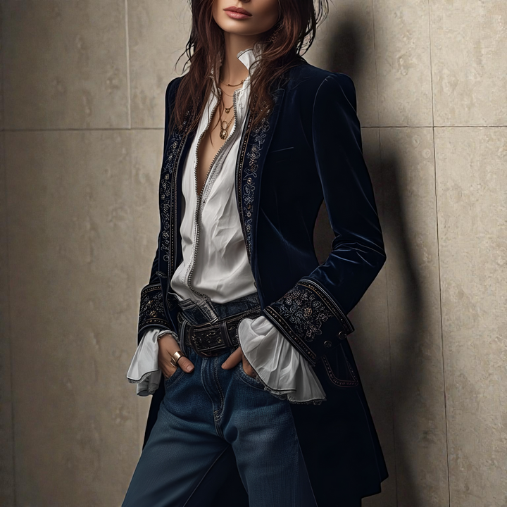 Ana™ | Chaqueta Terciopelo Sintético