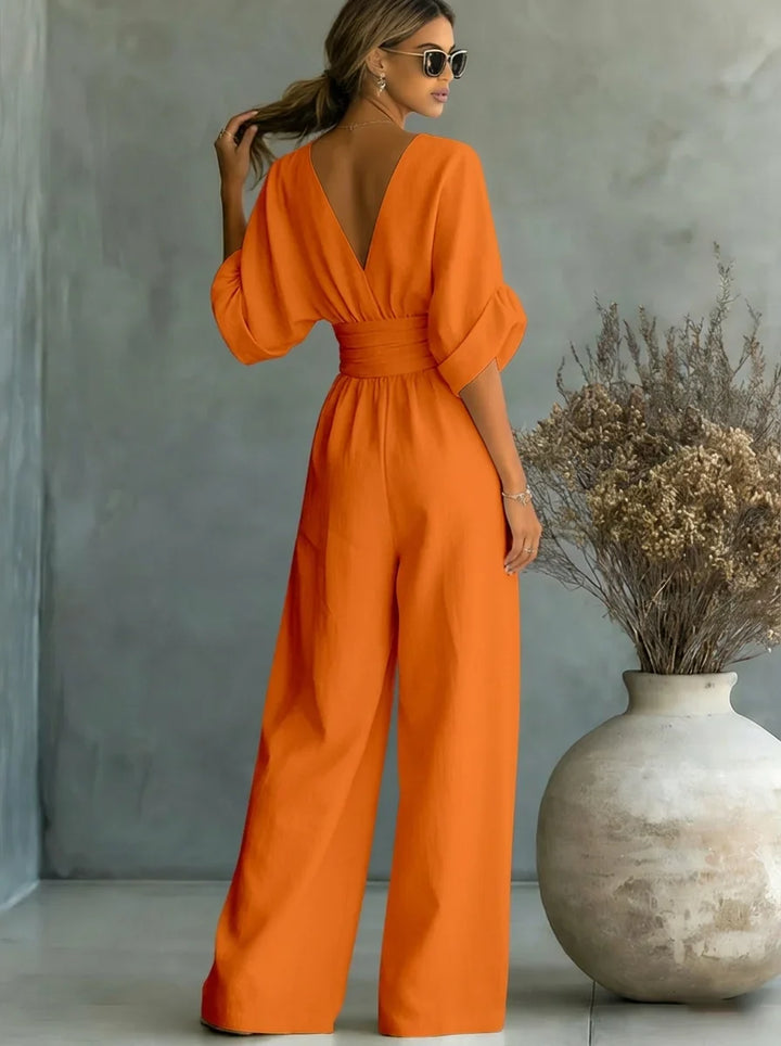 Laura™ | Escote en V minimalista