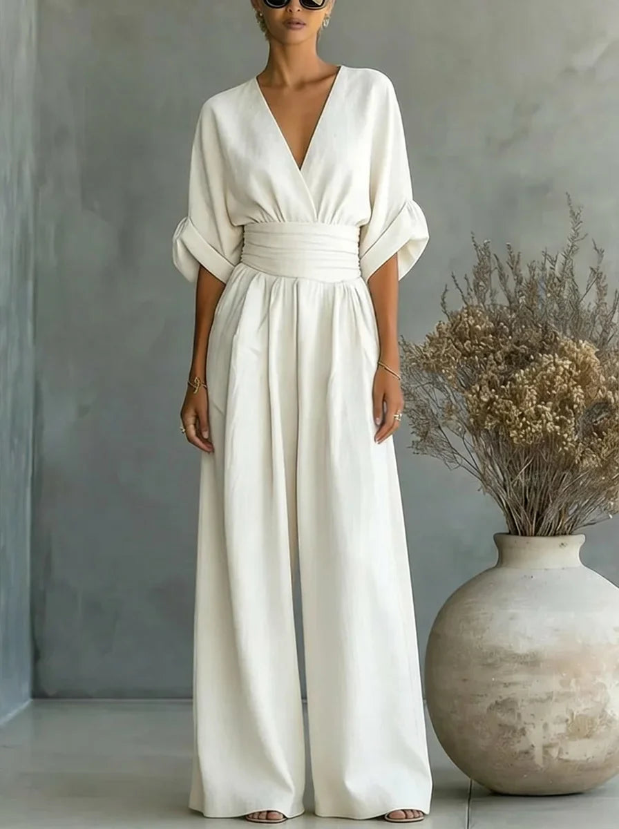 Laura™ | Escote en V minimalista