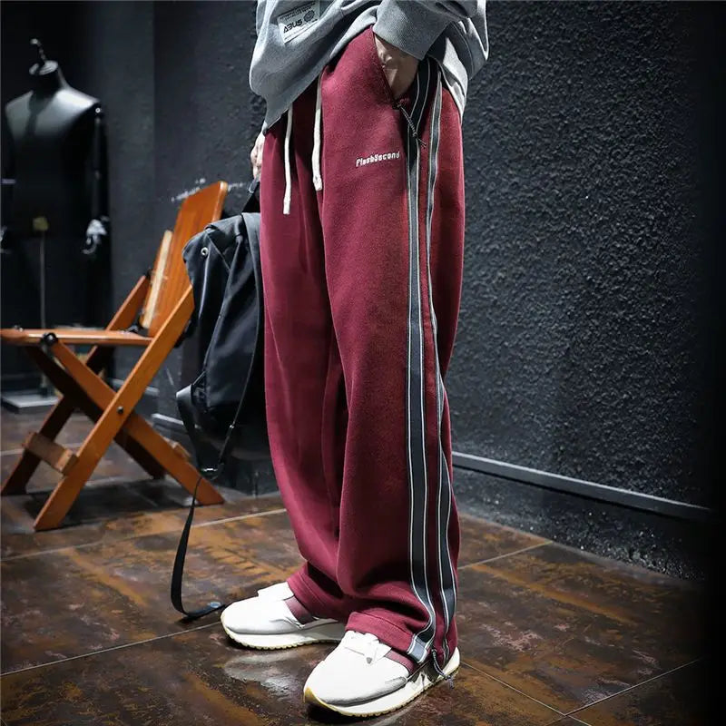 Nuria™ | Pantalones anchos a rayas