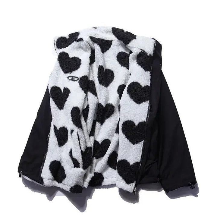 Diana™ | Chaqueta Reversible Corazones