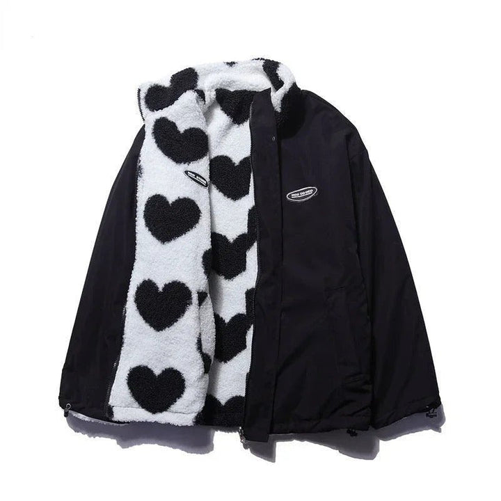 Diana™ | Chaqueta Reversible Corazones