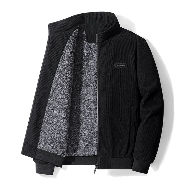 Celia™ | Chaqueta pana forrada borreguillo