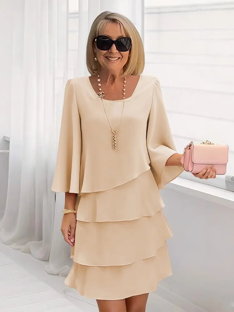 Alicia™ | Vestido volantes en capas
