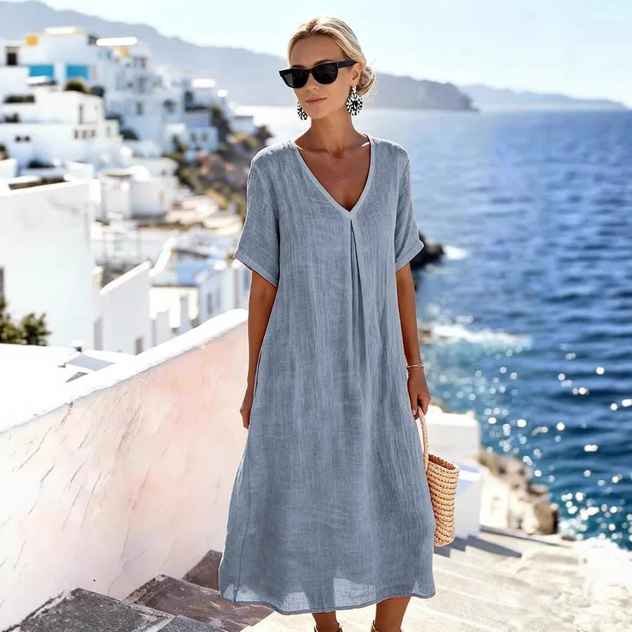 Alma™ | Vestido Largo Holgado