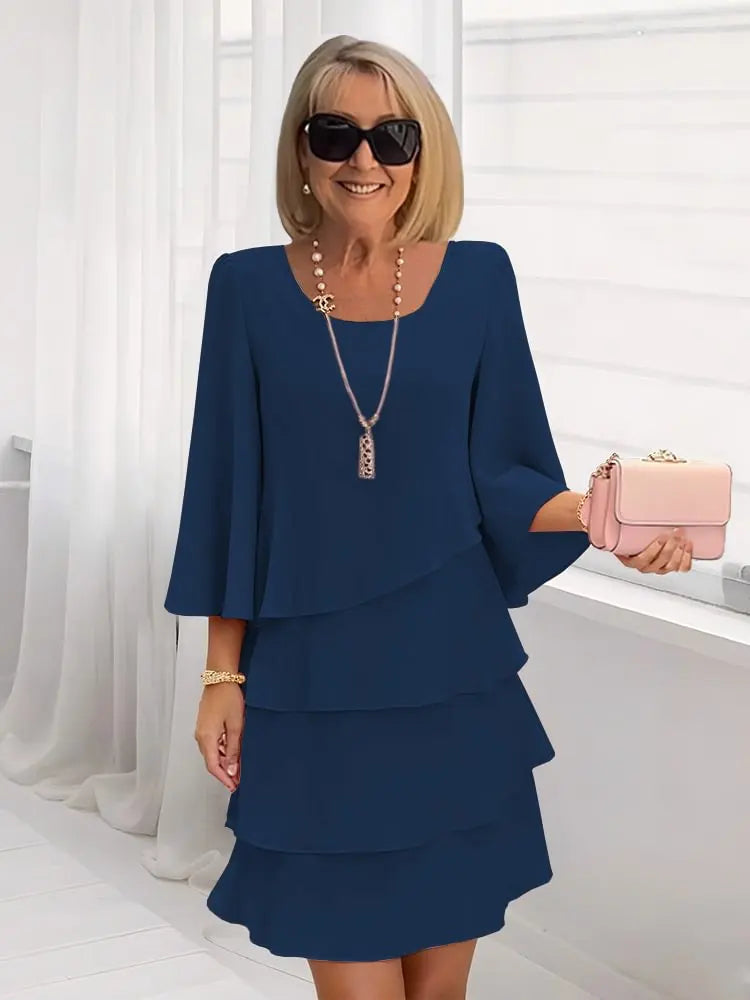 Alicia™ | Vestido volantes en capas