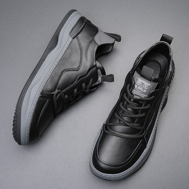 Laia™ | Zapatillas de piel sintética noble