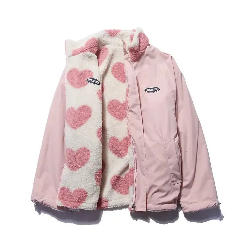 Diana™ | Chaqueta Reversible Corazones