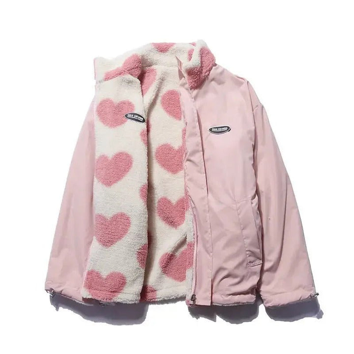 Diana™ | Chaqueta Reversible Corazones