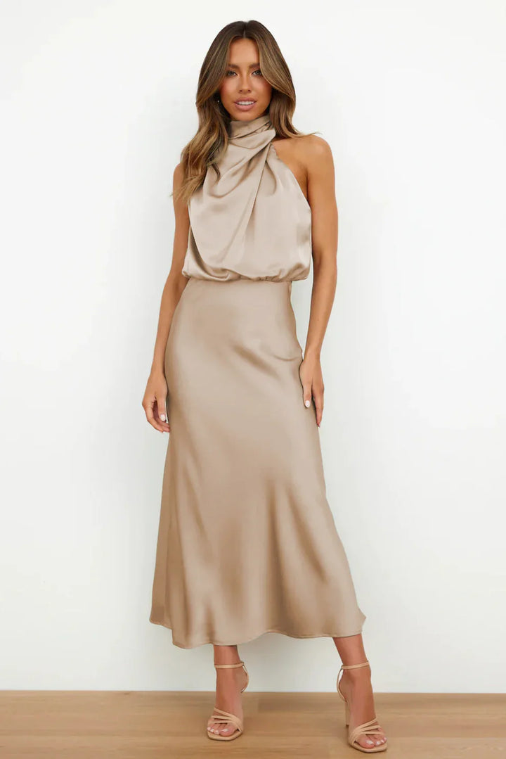 Sara™ | Vestido Escote Americano