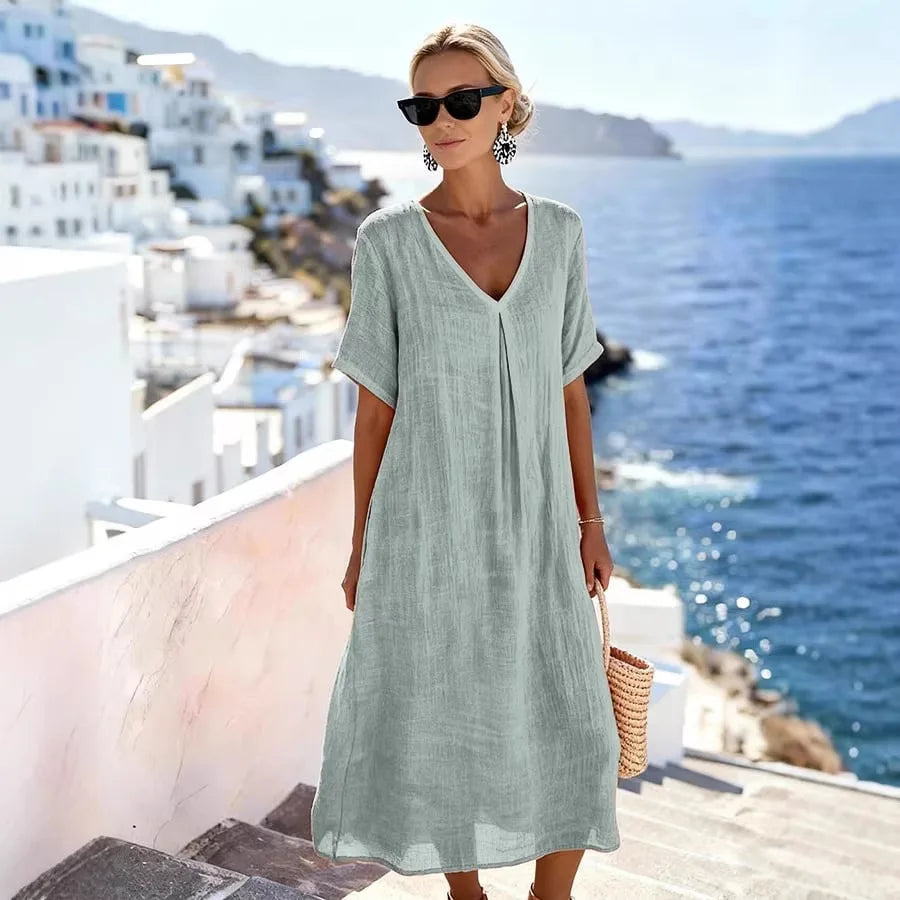 Alma™ | Vestido Largo Holgado