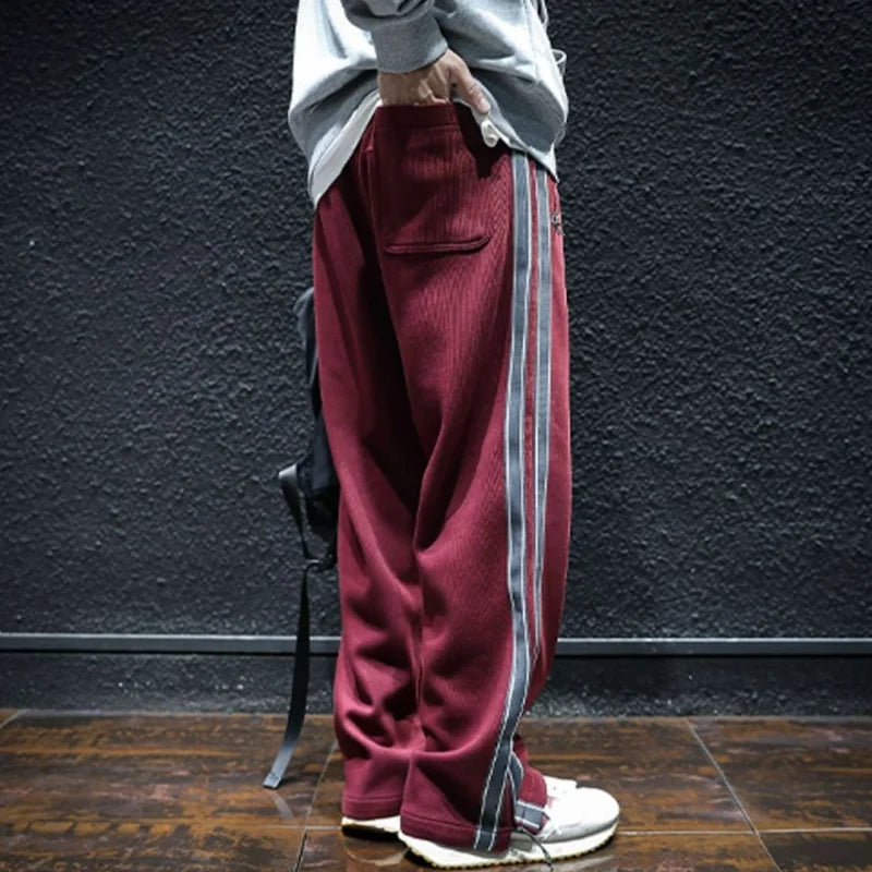 Nuria™ | Pantalones anchos a rayas