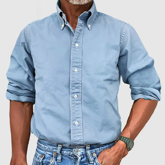 Silvia™ | Camisa manga larga impecable