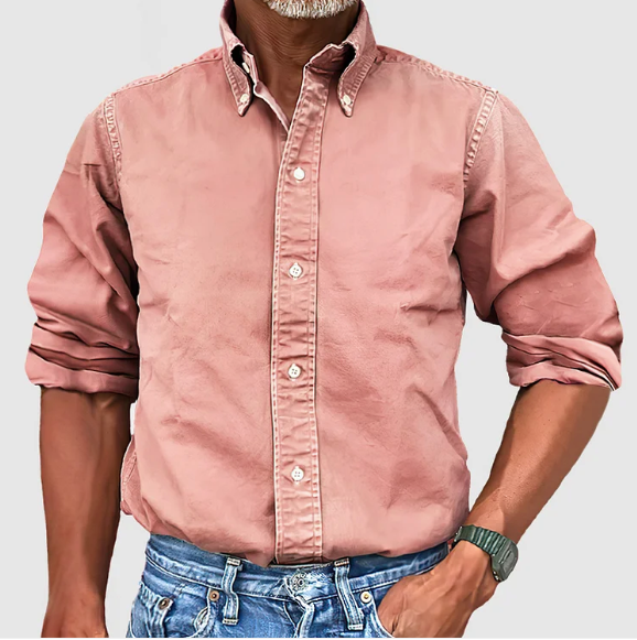 Silvia™ | Camisa manga larga impecable