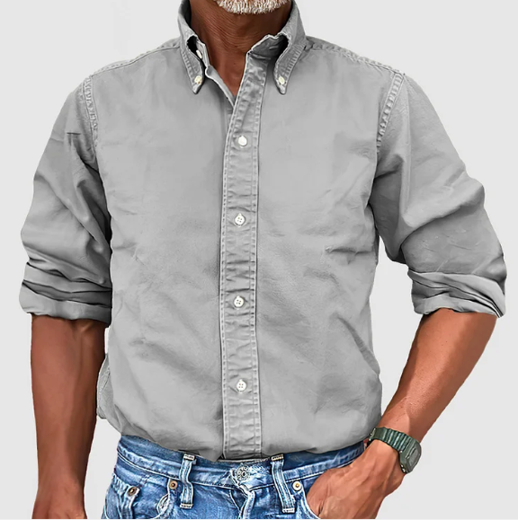 Silvia™ | Camisa manga larga impecable