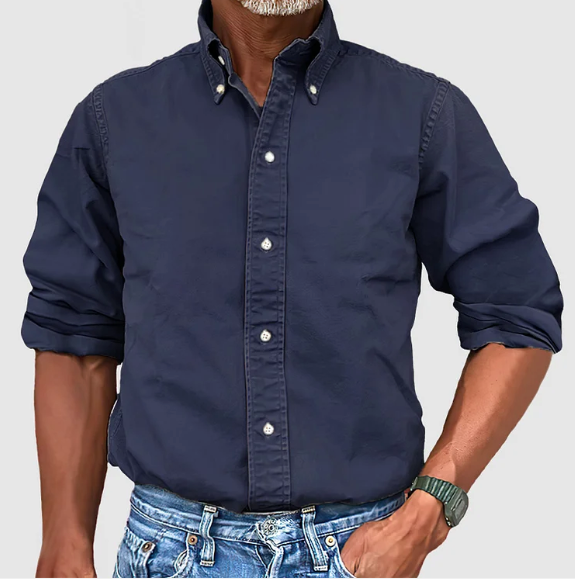 Silvia™ | Camisa manga larga impecable