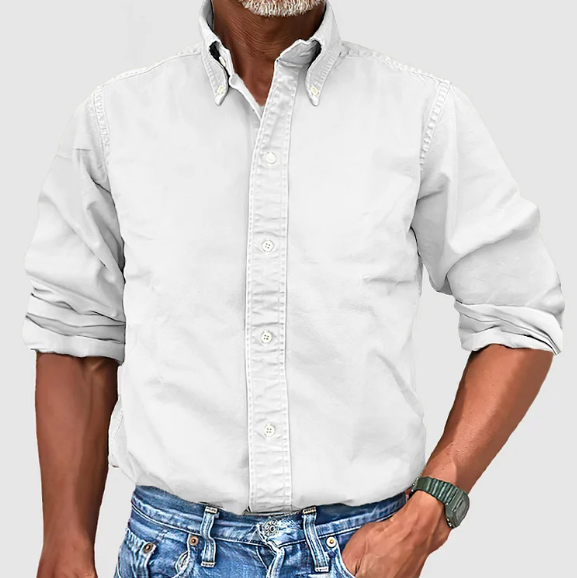 Silvia™ | Camisa manga larga impecable