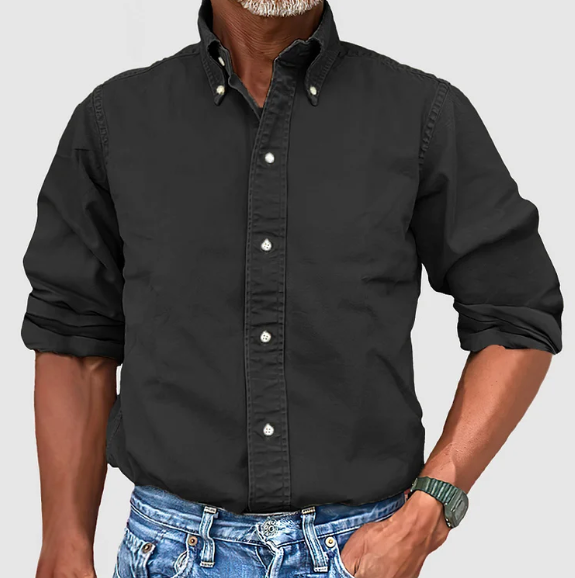 Silvia™ | Camisa manga larga impecable