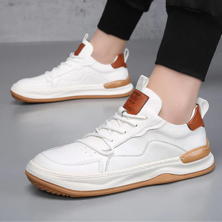 Laia™ | Zapatillas de piel sintética noble