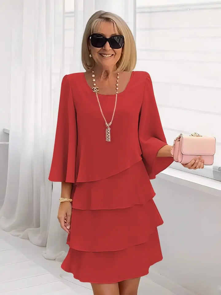 Alicia™ | Vestido volantes en capas