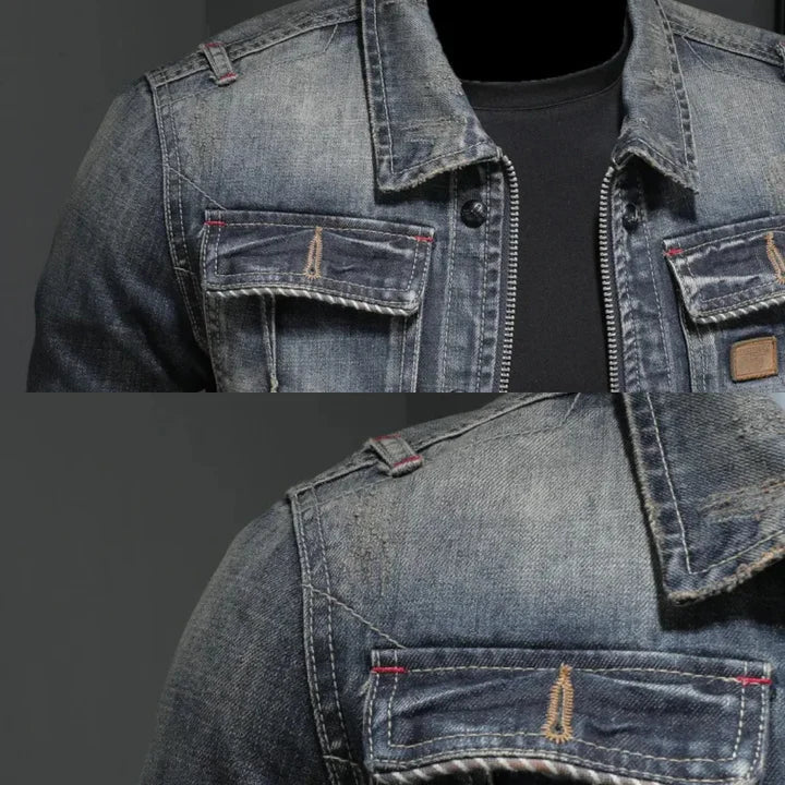 Inés™ | Chaqueta tejana clásica hombre